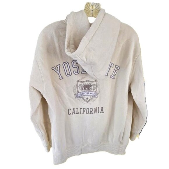 Lazy Sunday Yosemite California Women’s XS Full Zip Hoodie Embroidered Bear Logo - Picture 2 of 7